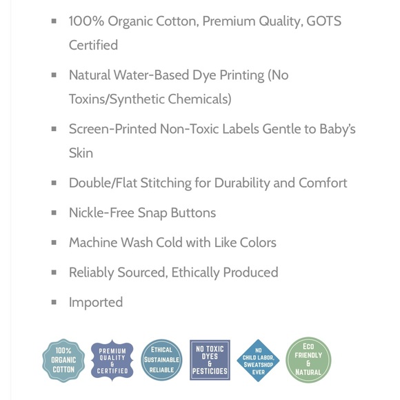 BRAND NEW Beecotton Organics Graphic Pattern Tees - Picture 4 of 6